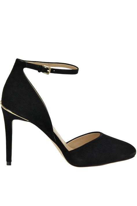 michael michael kors georgia suede ankle strap pump|MICHAEL MICHAEL KORS GEORGIA ANKLE STRAP .